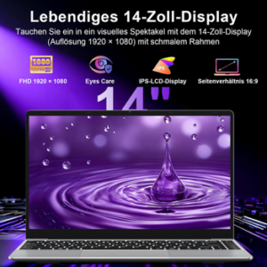 bvate B5/B8 Laptop, 14 Zoll, N4020, 6GB/8GB RAM, 256GB SSD Notebook Notebook
