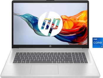 Laptop HP Haus Mobil 24 ® com tela colorida e design moderno.