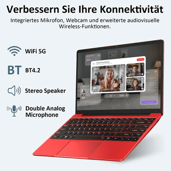 Dispositivo Elector Nova com microfone, webcam e funcionalidades wireless integradas.