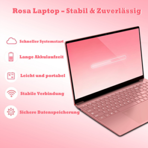 Molegar 15,6-Zoll Laptop für Studenten, Hintergrundbeleuchtete Tastatur Notebook