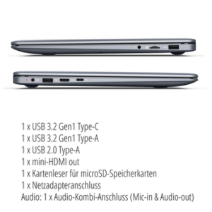 Medion® MEDION AKOYA MD62560 Notebook 35,5cm/14" Celeron 128GB Flash 4GB RAM Notebook