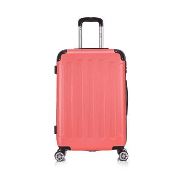 Flexot Hartschalen-Trolley F-2045 Kofferset, 360° Rollen, robuster Reisekoffer, Bordcase, 4 Rollen, Robuster und moderner Koffer mit vier 360° Rollen und Zahlenschloss – Bild 2