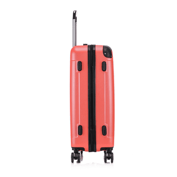 Flexot Hartschalen-Trolley F-2045 Kofferset, 360° Rollen, robuster Reisekoffer, Bordcase, 4 Rollen, Robuster und moderner Koffer mit vier 360° Rollen und Zahlenschloss – Bild 4