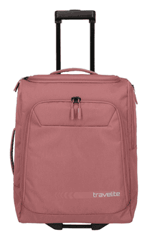 travelite Weichgepäck-Trolley KICK OFF, verschiedene Größen und Farben, 2 Rollen, Reisetasche Reisegepäck Reisekoffer Trolley Freizeittasche