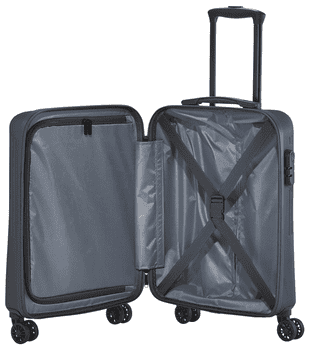 travelite Hartschalen-Trolley BALI, in verschiedenen Größen und Farben, 4 Rollen, Hartschallenkoffer Reisegepäck Reisekoffer TSA Schloss – Bild 2