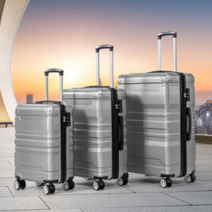 Merax Trolleyset, , Hartschalenkofferset, TSA-Schloss, Doppelrollen