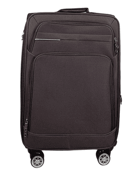 My Travel Bag Koffer 3090 Stoffkoffer 4-Rollen Trolley Reisekoffer Tasche Reisetasche, inkl. Dehnungsfuge und 360° Rolle