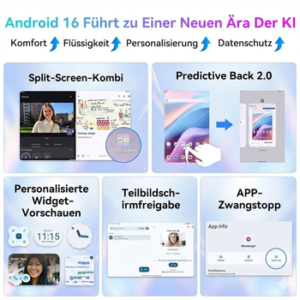 TABWEE T80 Android 16 64/128 GB incl. Stift Tablet