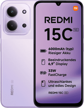 Xiaomi Redmi 15C 5G 4+128GB Smartphone