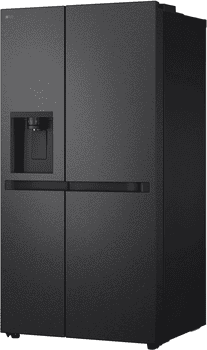 LG Side-by-Side GSLC41EPPE, 179 cm hoch, 91,3 cm breit, Total No Frost, LINEARCooling, Multi-Airflow, Integrierter Wassertank