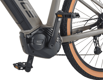 Prophete E-Bike Mountainbike Dice 3.0, 10 Gang Shimano Cues Schaltwerk, Kettenschaltung, Mittelmotor, 540 Wh, Pedelec, Elektrofahrrad für Damen und Herren, MTB