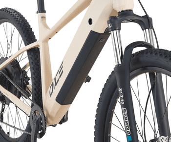 Prophete E-Bike Mountainbike Dice 2.0, 9 Gang Shimano Alivio Schaltwerk, Kettenschaltung, Heckmotor, 480 Wh, Pedelec, Elektrofahrrad für Damen und Herren, MTB