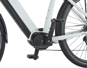 Prophete E-Bike Trekkingrad Entdecker 5.0, 10 Gang Shimano Deore Schaltwerk, Kettenschaltung, Mittelmotor, 720 Wh, Pedelec, Elektrofahrrad für Damen
