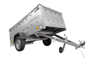 Faltbarer Pkw Anhänger Garden Trailer 230 KIPP mit zusätzlichen Bordwänden, Stützrad, Flachplane und Planenträgern]-Neu