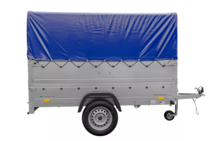 Führerschein B Anhänger Garden Trailer 230 KIPP mit Stützrad, zusätzlichen Bordwänden, Hochplane und Hochspriegel H800-Neu